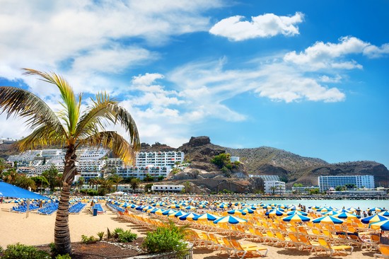 Puerto Rico a Gran Canaria e la sua spiaggia