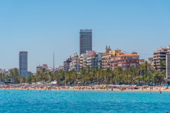 Lungomare di Alicante, Spagna