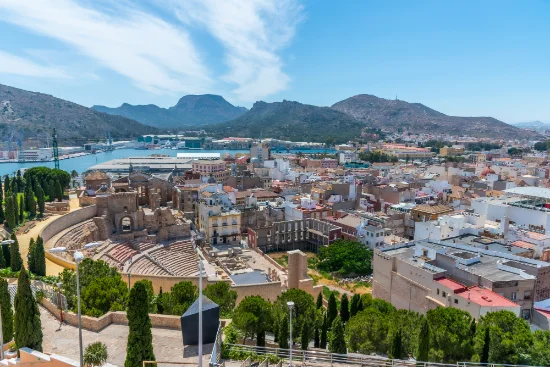 Cartagena nella Regione di Murcia