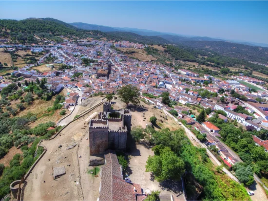 Castello di Cortegana nella provincia di Huelva