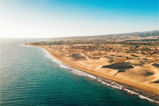 Le dune di Maspalomas a Gran Canaria