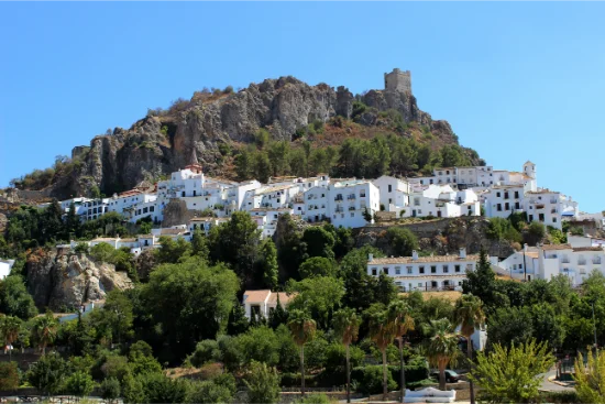 Zahara de la Sierra in Andalusia