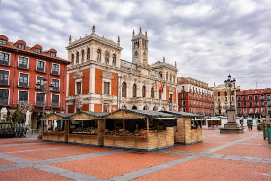 Il centro storico di Valladolid