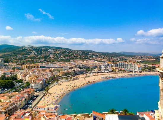 Peñíscola e la costa della Comunità Valenciana