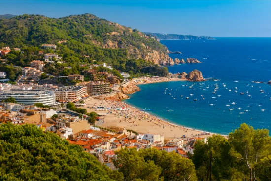 Tossa de Mar sulla Costa Brava